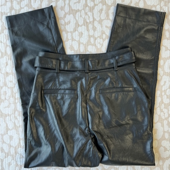 *SOLD ON INSTAGRAM* Babaton Vegan Leather Pants - Picture 4 of 4